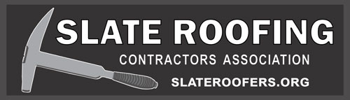 Slate Roofing Contractors Association of North America, Inc. bumper sticker
